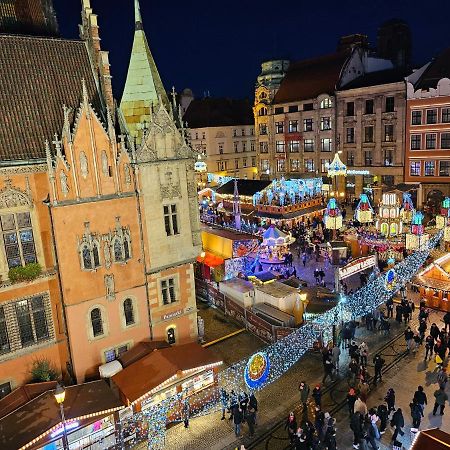 Rynek Market Square Wroclove Tectum Apartments Z Widokiem Na Rynek Vratislav Exteriér fotografie
