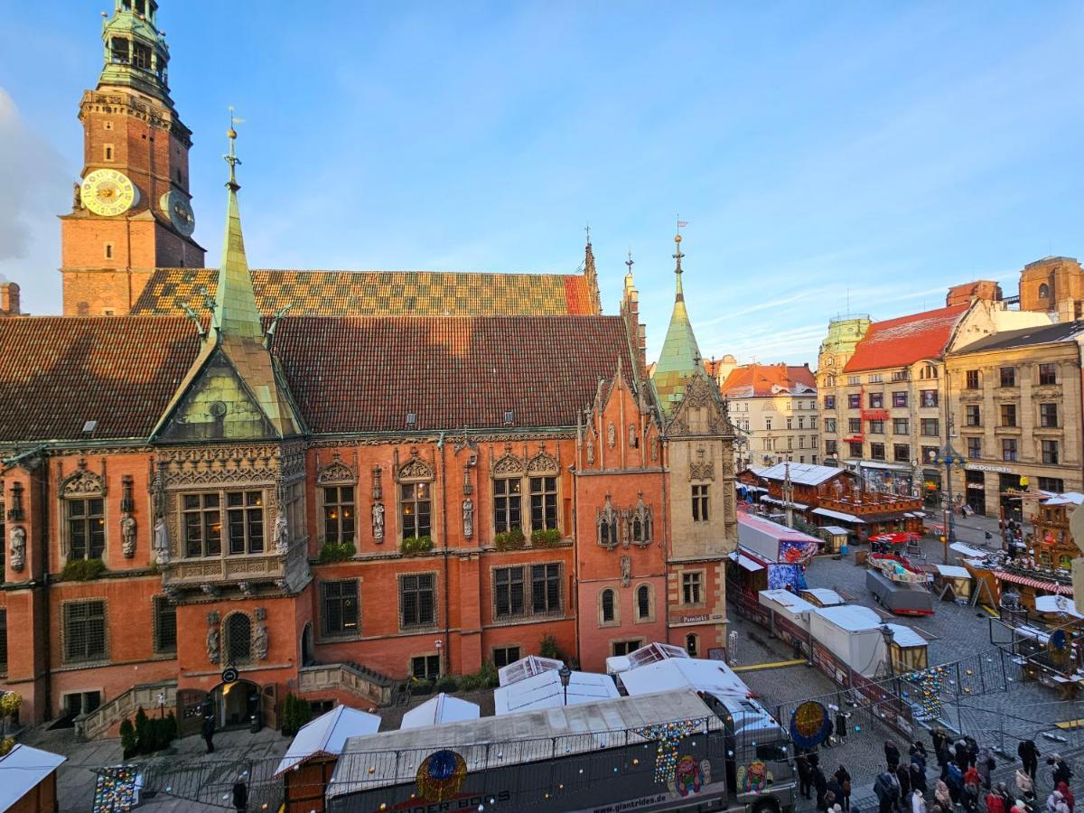 Rynek Market Square Wroclove Tectum Apartments Z Widokiem Na Rynek Vratislav Exteriér fotografie