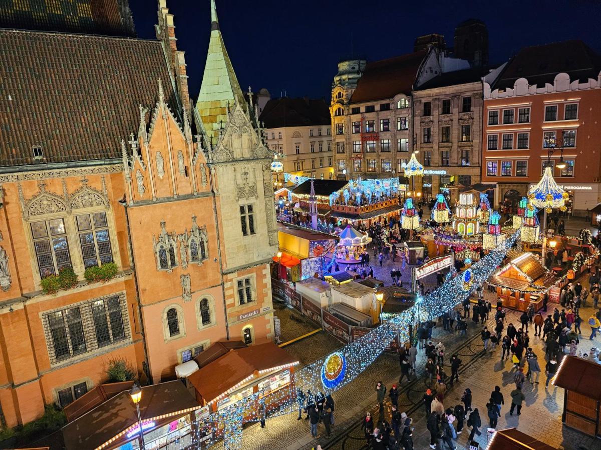 Rynek Market Square Wroclove Tectum Apartments Z Widokiem Na Rynek Vratislav Exteriér fotografie